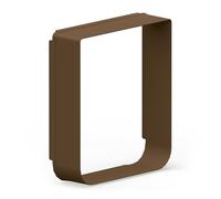 Sure Petcare Extension de tunnel de porte pour animal domestique, compatible avec la porte SureFlap Microchip pour animal domestique et version Connect, accessoire d'installation murale, marron