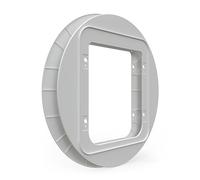 Sure Petcare Lot de 2 adaptateurs de montage compatibles avec la porte à micropuce Sure Petcare SureFlap et la chatière pour animaux de compagnie Connect, pour chats et petits chiens, à encastrer dans