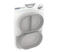 Sure PetCare - Set Tapis + Bols pour Distributeur SureFeed - Gris