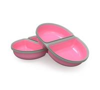 Sure Petcare SureFeed Bol divisé avec joint intégré, compatible avec la mangeoire à puce Sure Petcare SureFeed avec couvercle scellé, fonctionne pour les aliments humides et secs, garde les aliments