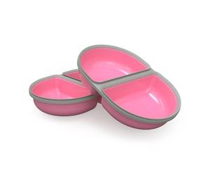 Sure Petcare SureFeed Split Gamelle Compatible avec la mangeoire à puces Sure Petcare SureFeed Fonctionne pour l'eau (rose)