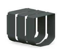 Sure Petcare SureFlap Rallonge de Tunnel, Compatible avec SureFlap Microchip Chatière & Chatière Connect, Accessoire d'Installation Murale, Gris (Lot de 3)