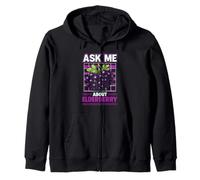 Sureau Ask Me About It Herboriste rétro drôle Sweat à Capuche
