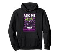 Sureau Ask Me About It Herboriste rétro drôle Sweat à Capuche