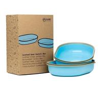 SUREFEED Bol simple - Lot de 2 (bleu)