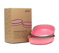 SUREFEED Bol simple - Lot de 2 (rose)