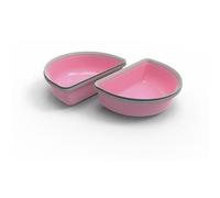 SUREFEED Lot de 2 demi-bols pour Distributeur de nourriture - Rose