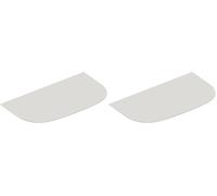 SureFeed Tapis Compatible avec Microchip Pet Feeder et SureFeed Microchip Pet Feeder Connect, Fonctionne pour Les Aliments humides et secs, Facile à Nettoyer (Grey, Regular) (Lot de 2)