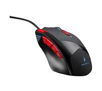 Surefire Gaming Eagle Claw Souris de gaming USB optique noir/rouge 9 Boutons 600 dpi, 800 dpi, 1200