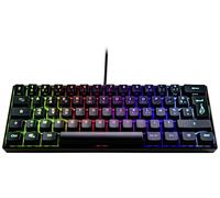 Surefire Gaming KingPin M1 filaire, USB Clavier de gaming français, AZERTY noir éclairé, touches multimédia