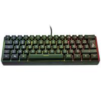 Surefire Gaming KingPin X1 filaire, USB Clavier de gaming français, AZERTY noir éclairé, touches