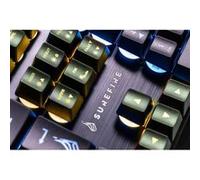 Surefire Gaming KingPin X2 filaire, USB Clavier de gaming éclairé, touches multimédia français,