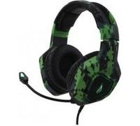 SureFire Casque gaming Skirmish – filaire USB Type-A stéréo 2.0 LED – Noir/Camouflage/Vert