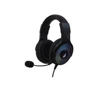 Surefire Casque gaming filaire Harrier 360 Surround 7.1 RGB USB Noir