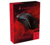SureFire Hawk Claw souris Gaming Droitier USB Type-A Optique 6400 DPI