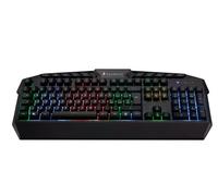 Surefire Kingpin Italian Gaming Keyboard, Gaming Multimedia Keyboard with LED Backlight, RGB Keyboard with USB Cable, 25 Anti-Ghosting Keys, Italian Layout QWERTY