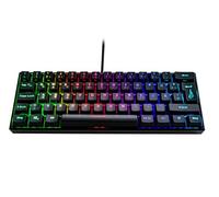 Surefire Kingpin M1 Clavier de Jeu mécanique Allemand 60% - Petit & Mobile - Clavier RVB avec éclairage - 100% Anti-ghosting - Disposition Allemande QWERTZ