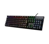 Surefire Gaming KingPin M2 filaire, USB Clavier de gaming français, AZERTY noir éclairé, touches