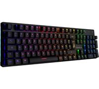 Surefire Gaming KingPin M2 filaire, USB Clavier de gaming français, AZERTY noir éclairé, touches