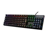 SureFire KingPin M2 clavier Gaming USB AZERTY Français Noir, Métallique