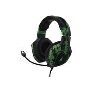 SureFire Skirmish Casque Avec fil Arceau Gaming USB Type-A Noir, Camouflage, Vert
