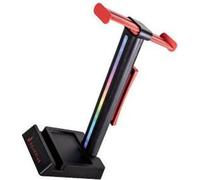 SureFire Vinson N2 Dual Balance Gaming RGB MF Headphone Stand 2xUSB 3.0 USB-C Noir