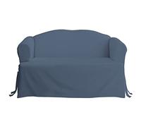 Surefit Duck Solid T-Cushion - Housse de canapé - Bleu Pierre (SF33061)