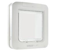 SUREFLAP Grande chatière à puce électronique - Blanc - 178 mm x 170 mm (Mémorisation d’un maximum de 32 puces)