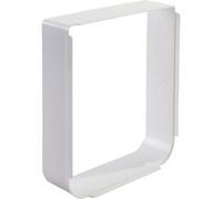 SUREFLAP Grande extension de tunnel pour chatiere a puce blanc Blanc G
