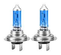 SureFly Ampoules H7 12V 55W Halogène Blanc Puissante, Éclairage Phare Voiture pour Feux de Croisement et Route, Remplacement Standard Plug and Play, Ajustement Universel, Lot de 2