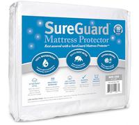 SureGuard Protège-matelas pour mini berceau - 100 % imperméable et hypoallergénique - Housse ajustée en coton éponge de qualité supérieure pour le jeu portable