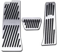 SUREI Voiture Pédales Couvre pour BMW 3er G20 G21 2019 2020, Antidérapant Antirouille Repose Pieds Automobiles Intérieurs Accessoires,C