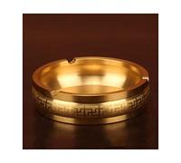 SUREK élégant Cendrier en cuivre Dispositif de Traitement des Cendres de Cigarette Cendrier de Cigarette pour Une Utilisation en intérieur ou en extérieur Dessus de Table Ornements Facile à Utiliser