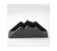 SUREK Mode Couverture de boîte à mouchoirs de Bureau Support de boîte à mouchoirs en Ciment Neige Montagne modélisation boîte à mouchoirs Porte-Couvercle Support décoratif Moderne réutilisable