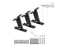 Surélévation de toit de terrasse - Raccords de support de pergola, supports de tonnelle | Kit de support de montage de toit pour tonnelle, support de toit Flexible, supports de Pergola pour jardin, ro