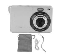 SURENHAP Appareil photo numérique Caméra numérique pour les adolescents 50MP 1080p HD 2,8 pouces écran TFT optique appareil Argent