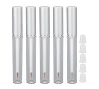SURENHAP bouteille de récipient à la crème pour cils 5pcs 3 ml de tube de mascara vide transparent couverture hygiene cheveux