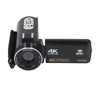SURENHAP Caméra vidéo Caméscope numérique 4K Ultra HD WIFI 3 pouces Écran tactile couleur IPS Zoom numérique 18x optique camescope