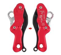 SURENHAP Descendeur d'escalade Mousqueton d'escalade Auto-freinant Arrêter le serre-câble Anneau de rappel de sport materiel