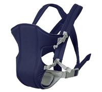 SURENHAP écharpe bébé 1Pc nouveau-né porte-bébé sac à dos respirant avant dos porte-écharpe (bleu puericulture tete Bleu marine