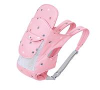 SURENHAP écharpe pour bébé Porte-bébé Sangles Épaissies Avant Dos Portant Une Force Équilibrée Éviter Les puericulture cale Rose