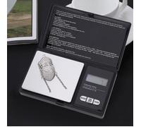 SURENHAP Échelle Mini Portable Haute Précision LED Digital Pocket Scale Or Argent Diamant Bijoux (1000g / 0.1g) art cuillere