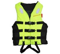 SURENHAP Gilet Sauvetage flottant imperméable à l'eau de sécurité réglable de veste d'EPE avec sifflet XXL