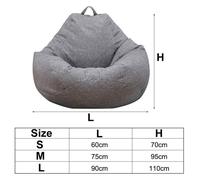 SURENHAP Grande housse de fauteuil poire Grand pouf housse de chaise canapé couleur Design Simple intérieur meuble ensemble
