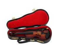 SURENHAP Mini modèle de violon Mini de violon en bois Modèle Musical Ornament Craft Home Office Decor Decon Gift deco statue