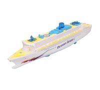 SURENHAP modèle de bateau de croisière avec lumière sonore Modèle de bateau de croisière pour enfants, effets jeux talkie-walkie