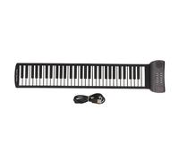 SURENHAP piano à clavier à main 61 touches Piano à main piano portable 4D stéréo surround son roll up clavier piano pour tous les