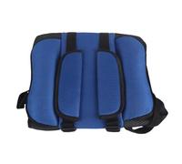 SURENHAP Siège d'auto pour bébé Siège auto Portable pour bébé, large, épais, Stable, sûr, universel, pour moto Bleu foncé et noir