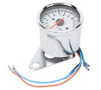 SURENHAP tachymètre électronique Tachymètre universel à affichage LED pour moto, DC 12V, jauge électronique, moto compte-tours