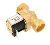 SURENHAP vanne d'eau électrique 1pc DC12V G3/4 électrovanne électrique en laiton normalement fermée pour l'eau electronique pour